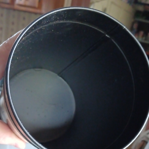 Vintage Style Metal Canister Set - Black and Brown - Picture 5 of 6